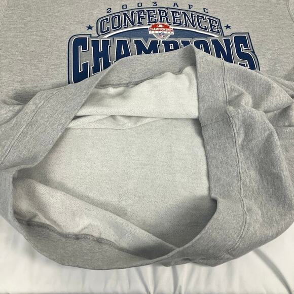 NEW ENGLAND PATRIOTS 2003 AFC Champions Sweatshirt Size XL VINTAGE Deadstock - Picture 10 of 10